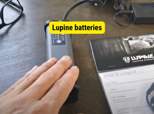 Lupine batteries