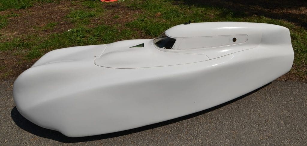 a Milan 4.2 velomobile