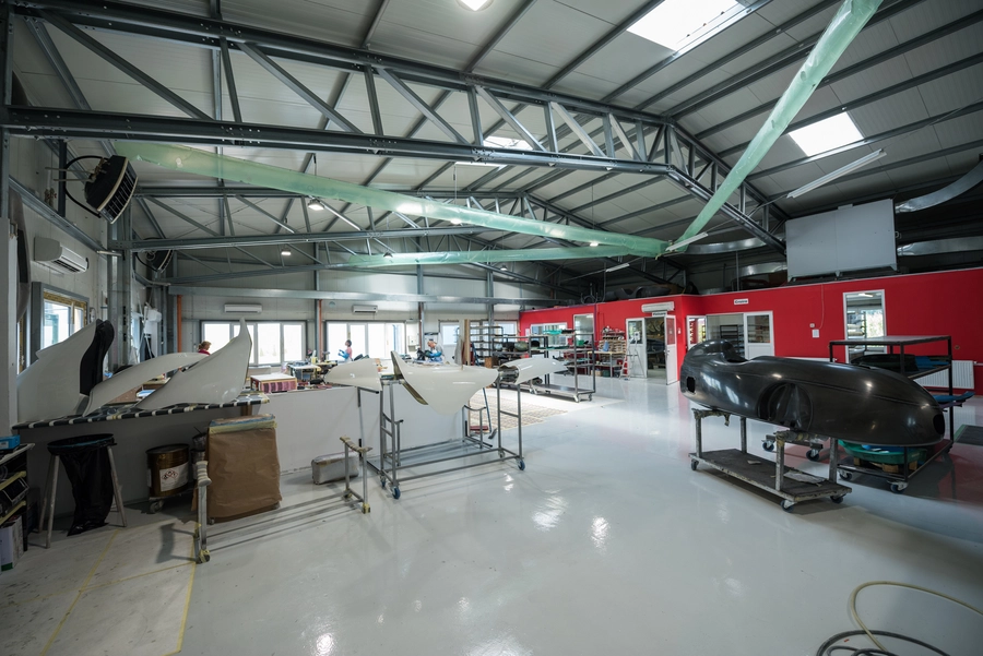 The velomobile world factory shot