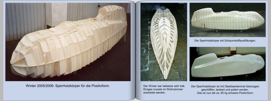 The first positive of the Milan Velomobile