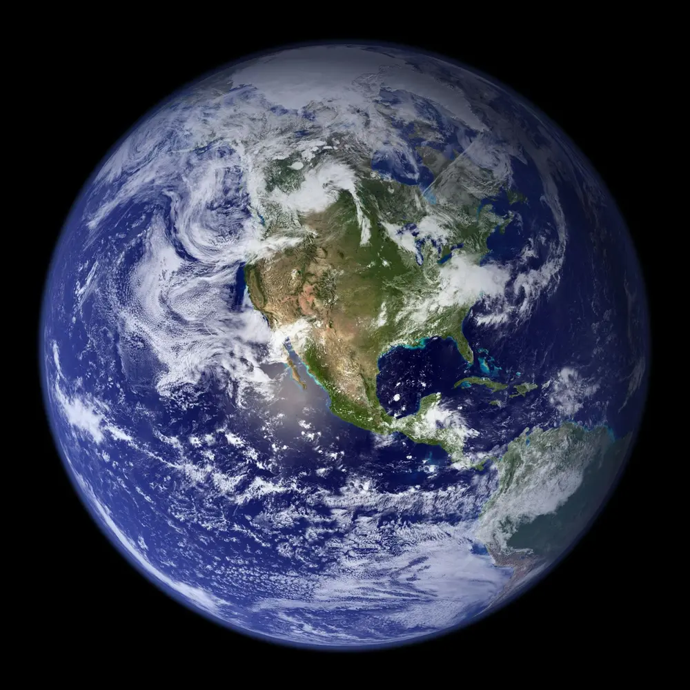 An image showing planet earth