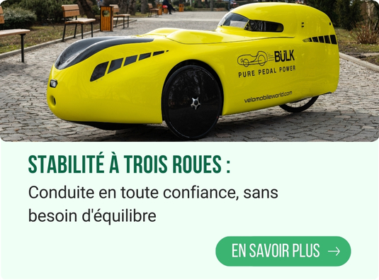 Conduite en toute confiance, sans besoin d'équilibre